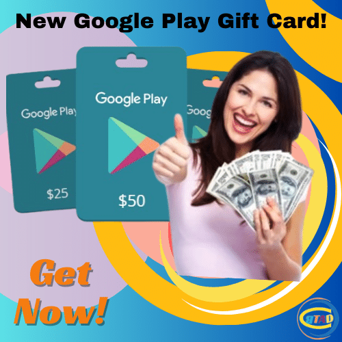 New Google Play Gift Card!