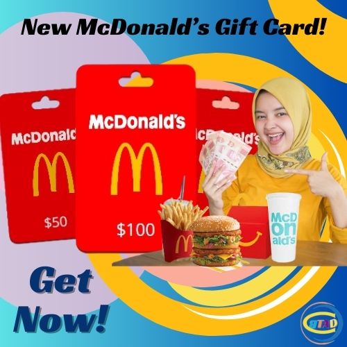 New McDonald’s Gift Card!