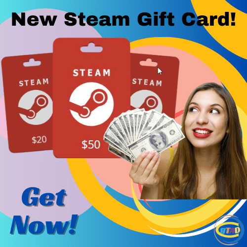 New STEAM Gift Card!