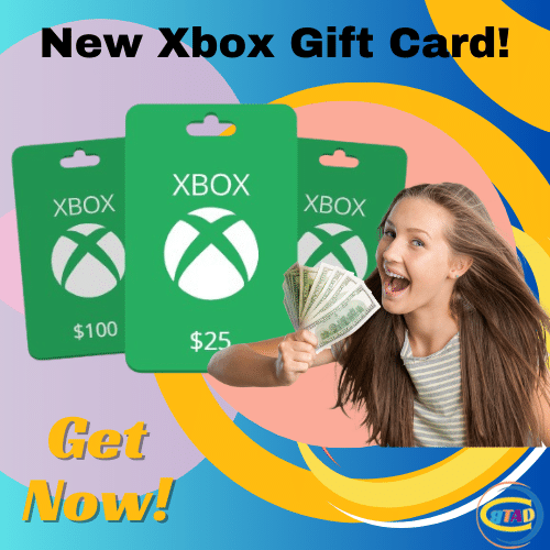 New XBOX Gift Card!